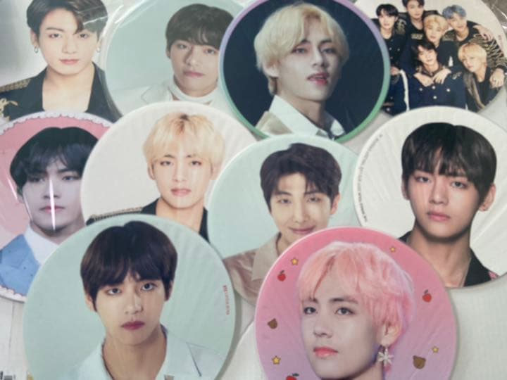 BTS うちわ スローガンセット　テヒョン多め BTS テテ テヒョン V スローガン トレカ うちわ マスター グッズ