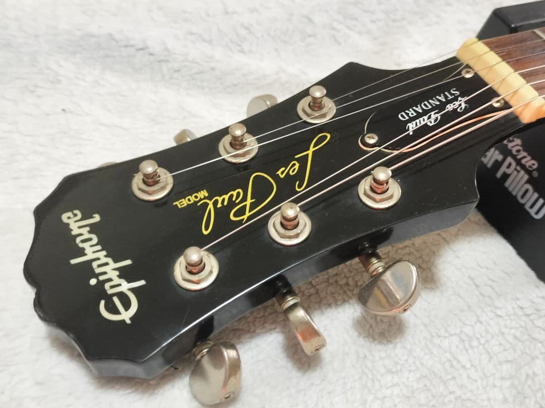 epiphone les paul スタンダード エピフォン レスポールケース付