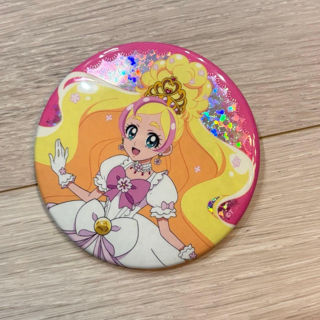 Go！プリンセスプリキュア キュアフローラ メモリアルホログラム缶