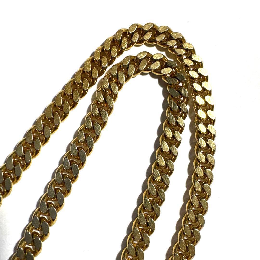 K18GF刻印あり 喜平ネックレス ゴールドカラー - メルカリ