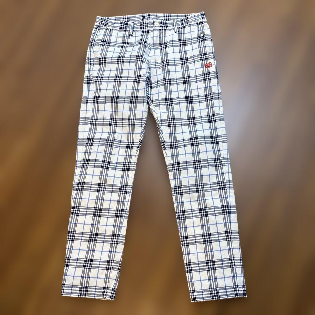 PEARLY GATES パーリーゲーツ　チェックパンツ　ズボン　6 ゴルフ PEARLY GATES パーリーゲーツ チェックパンツ ズボン 6 ゴルフ - メルカリ