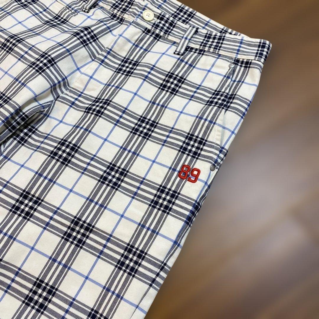 PEARLY GATES パーリーゲーツ チェックパンツ ズボン 6 ゴルフ - メルカリ