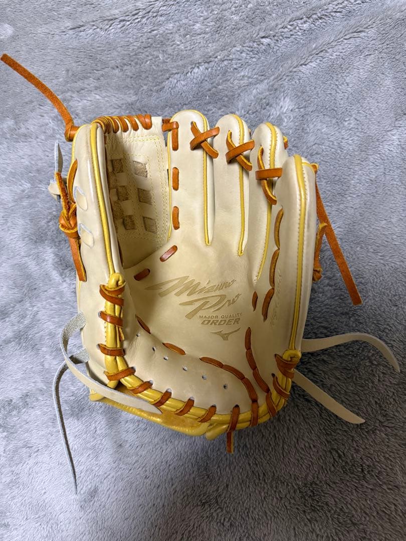 ミズノプロ オプションオーダー AXIモデル 軟式 内野用 HAGA JAPAN