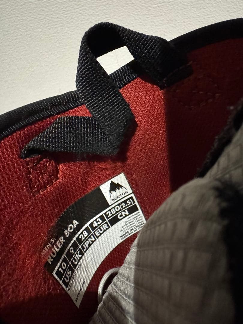 BURTON RULER BOA 28.0cm スノーボードブーツ