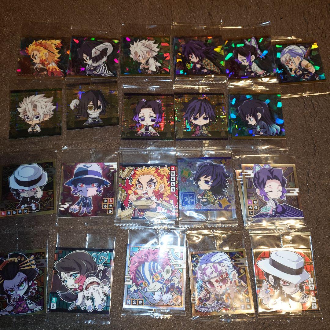 鬼滅の刃 デフォルメシール まとめ売り 116種 155枚