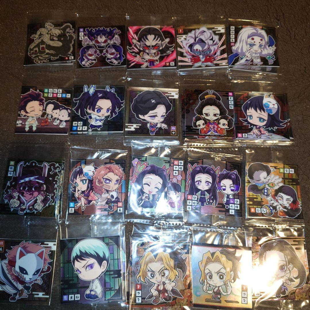 鬼滅の刃 デフォルメシール まとめ売り 116種 155枚