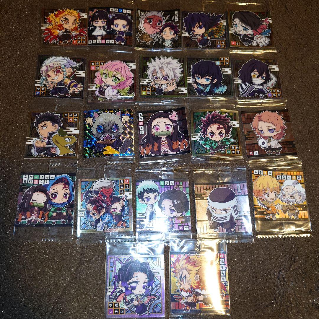 鬼滅の刃 デフォルメシール まとめ売り 116種 155枚