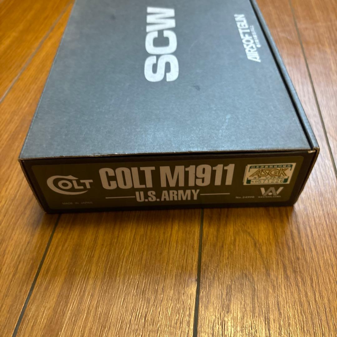 ウエスタンアームス　SCW COLT M1911A1 U.S.ARMY