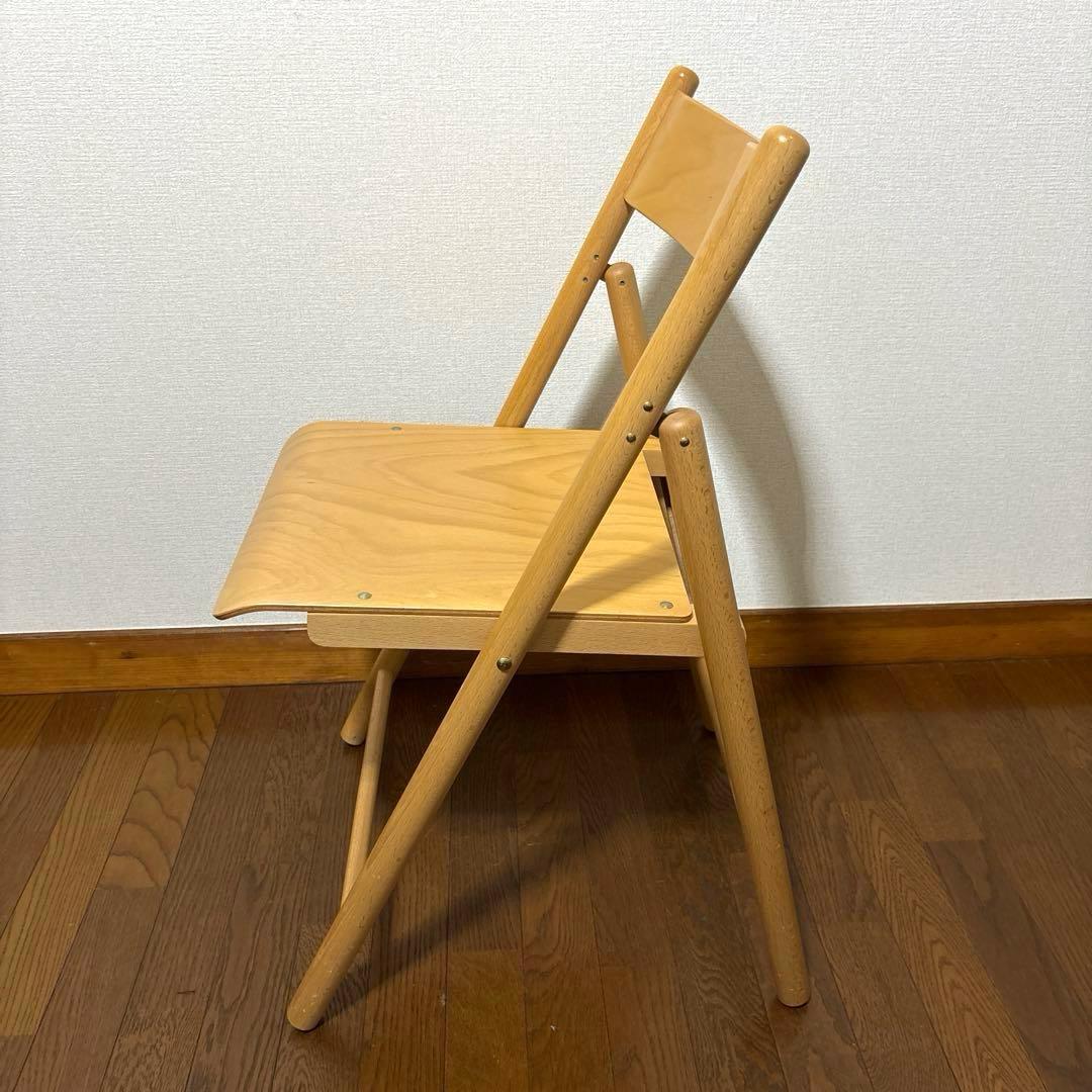 美品】無印良品 MUJI 折りたたみチェア ブナ材 廃盤 希少品 - メルカリ