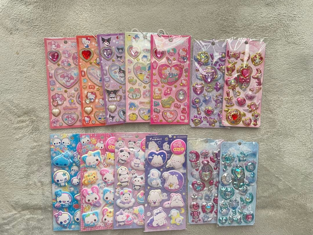 ボンボンドロップシール等　203枚　まとめ売り