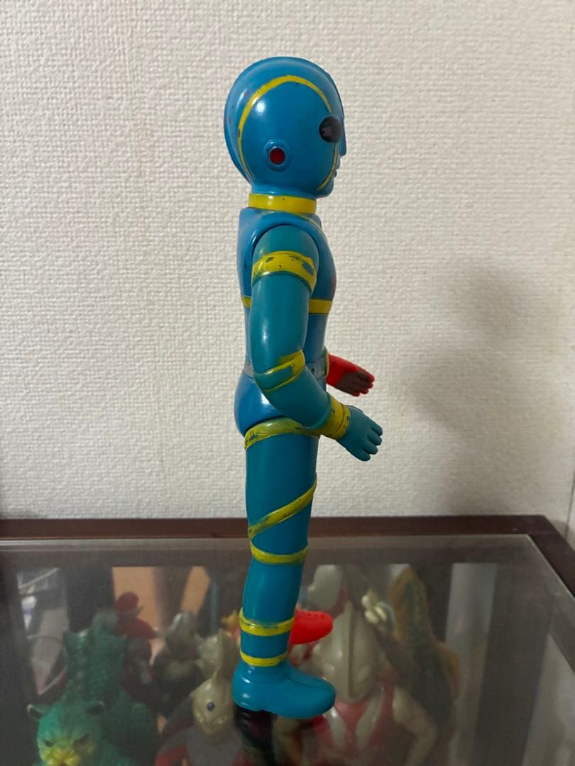 当時物　タカトク　人造人間キカイダー　ソフビ　約28cm　ソフビ