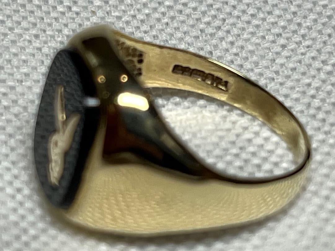 UKヴィンテージ 80s PLAYBOY GOLD RING 14号9金 - メルカリ