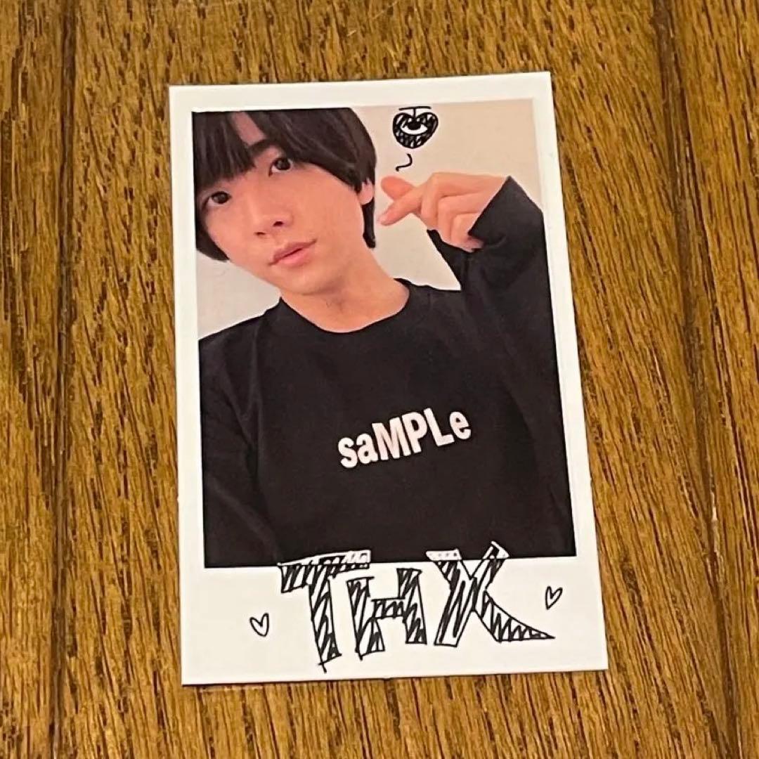 板垣李光人　チェキ風トレカ 板垣李光人 チェキ風トレカ トレーディングカード 2枚セット