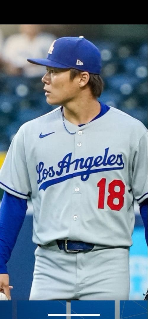ドジャース山本由伸着用 テニスネックレス - メルカリ