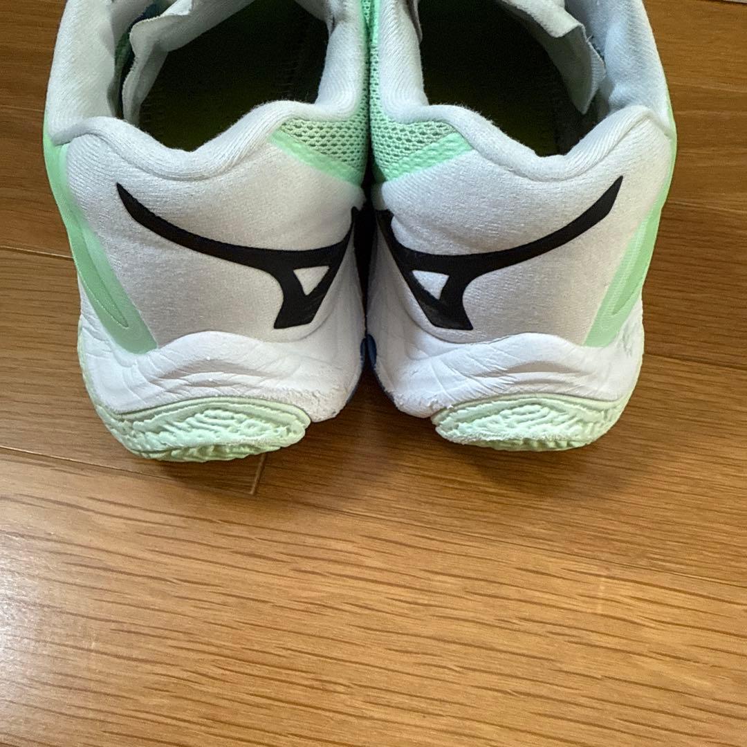 Mizuno バレーボールシューズ ミントグリーン 24cm - メルカリ