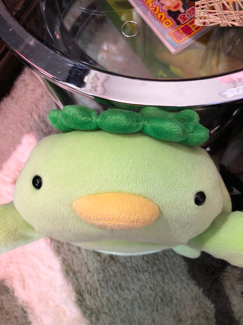 河童 ぬいぐるみ 枕 約45cm