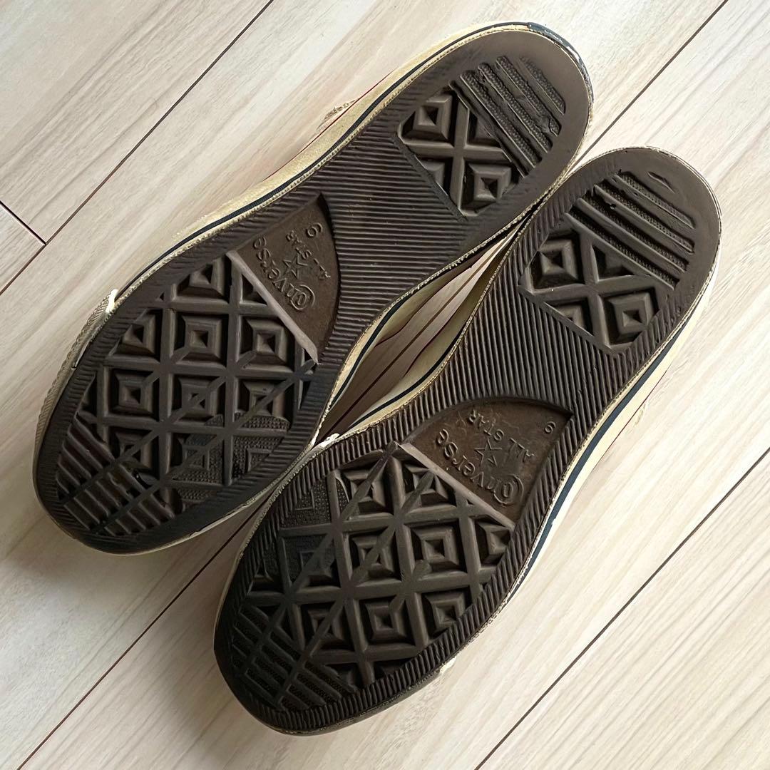 貴重な三ツ星！良い雰囲気！US9！70s コンバース チャックテイラー