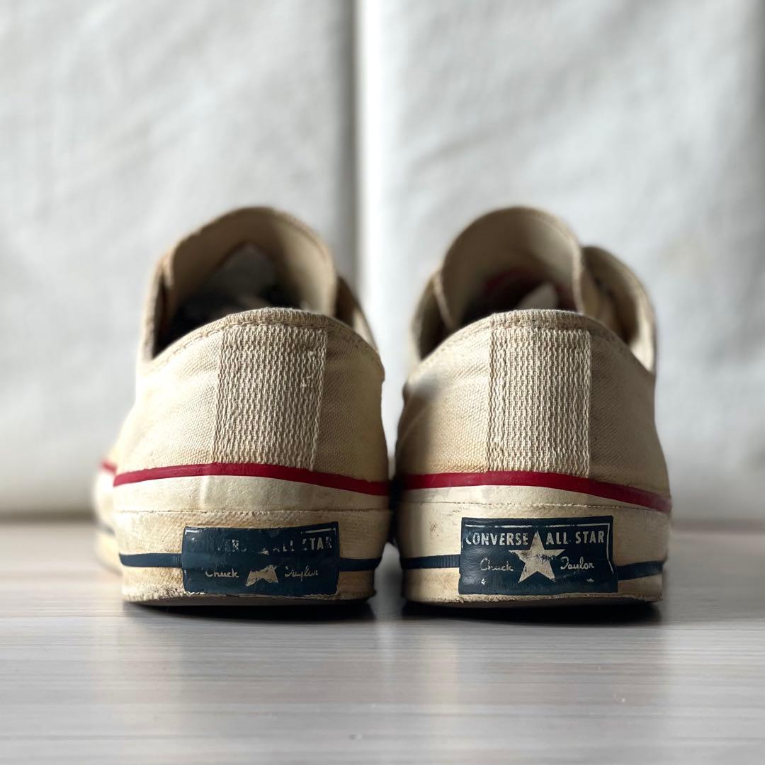 貴重な三ツ星！良い雰囲気！US9！70s コンバース チャックテイラー