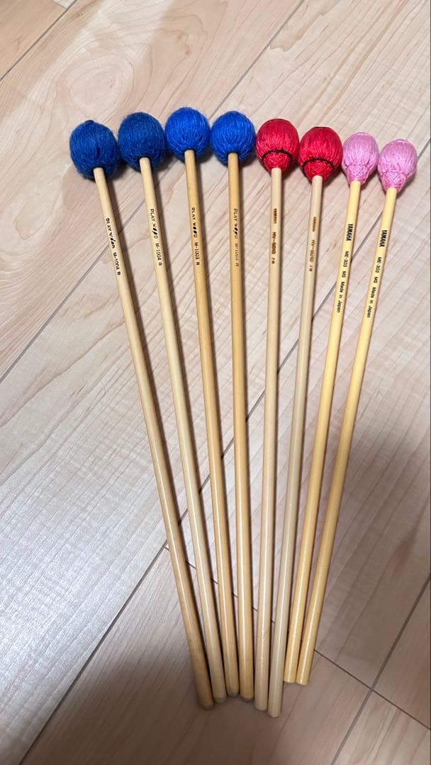 打楽器 マレット 4セット JPCマルチプレイマレット