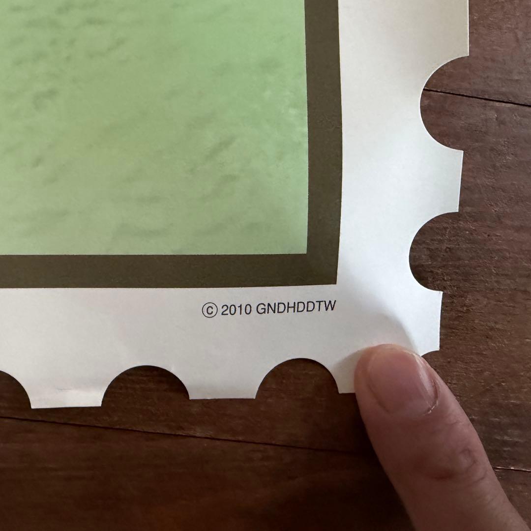 スタジオジブリ 借りぐらしのアリエッティ 種田陽平展 ☆ 切手型