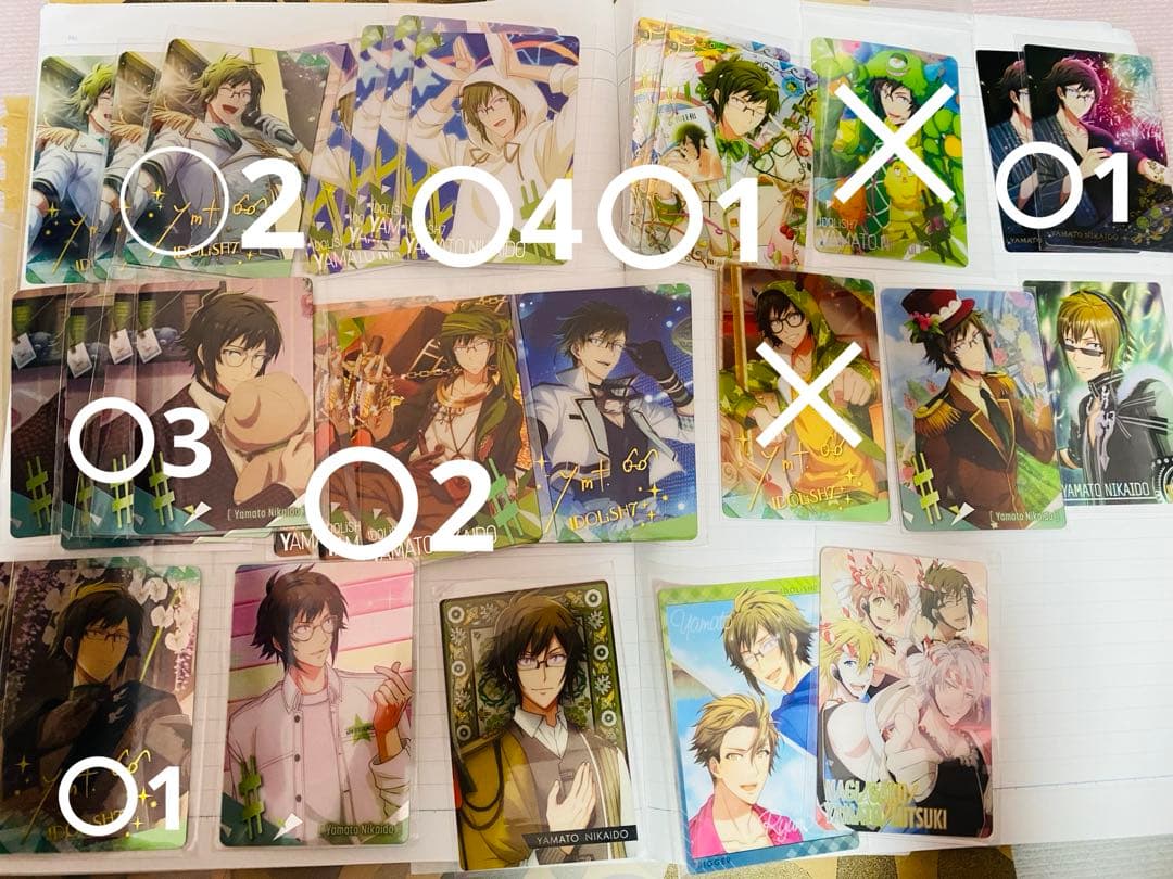 アイドリッシュセブン二階堂大和グッズまとめ売り　ぬい・アクスタ・缶バ・カード多数