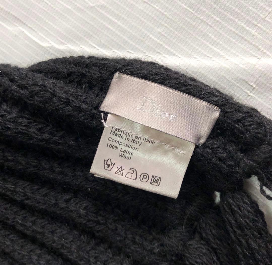 最安値 06AW Dior HOMME エディ期 バイカラー ロングマフラー - メルカリ