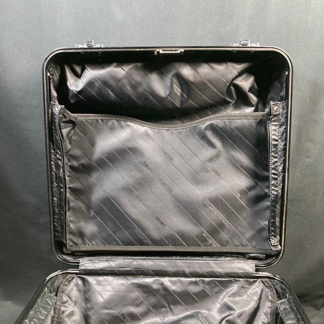 《ゼロハリバートン》キャリーケース ブラック 2輪 鍵なし