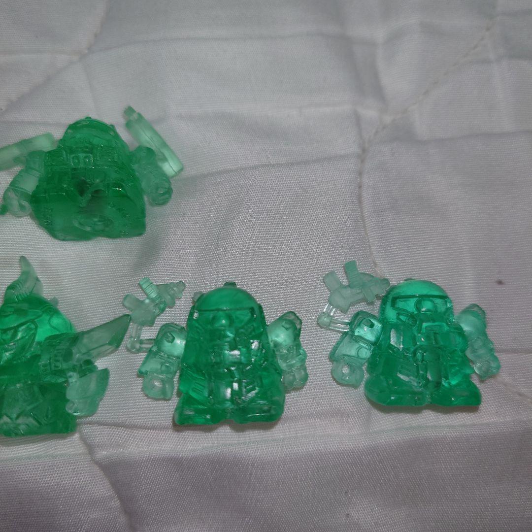 レアカラー ガン消し クリアグリーン クリアパープル 武者シリーズ