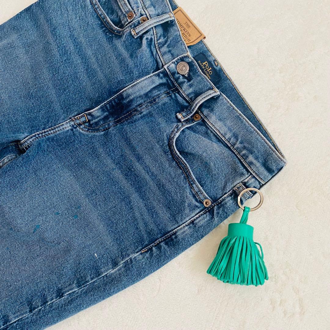 Hermes エルメス カルメン フリンジホルダー 緑