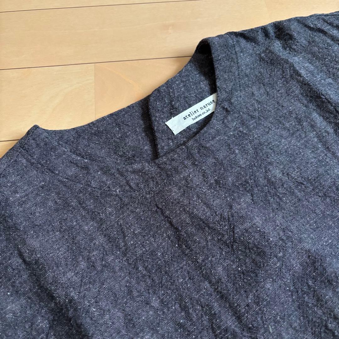 atelier naruse コットンリネンスモックブラウス “チューリップ”