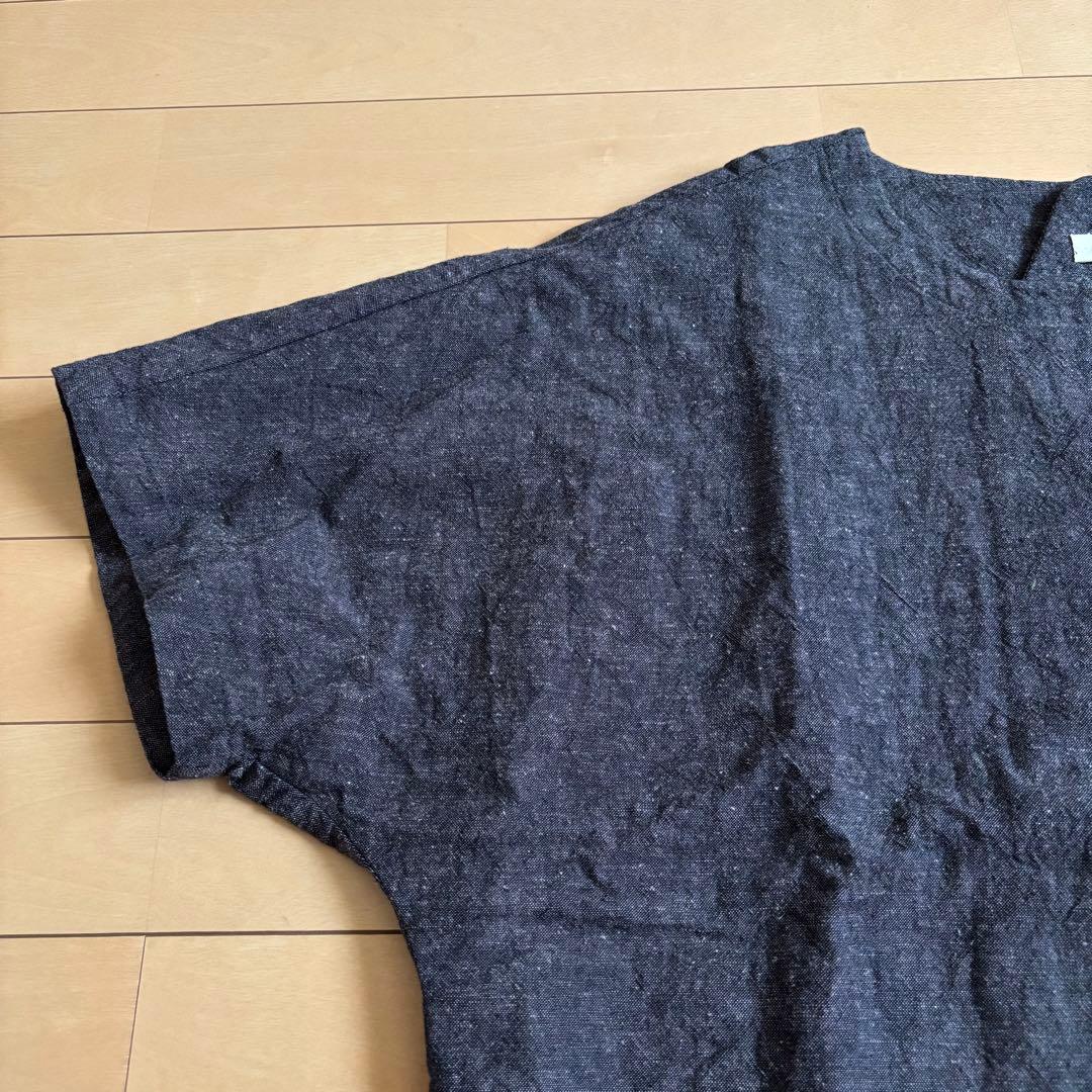 atelier naruse コットンリネンスモックブラウス “チューリップ”