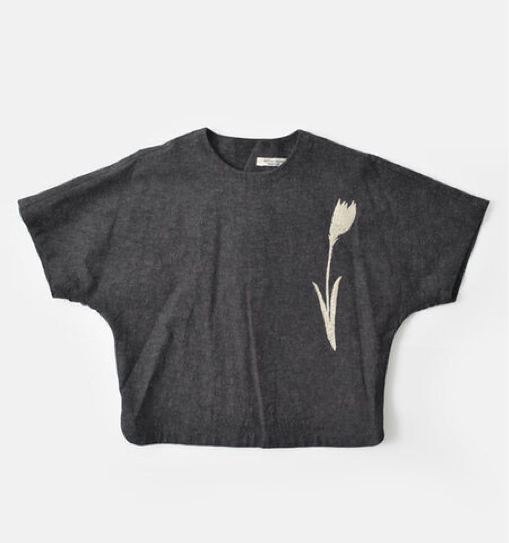 atelier naruse コットンリネンスモックブラウス “チューリップ”