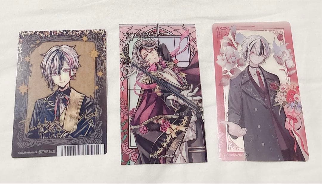 あくねこ 悪魔執事と黒い猫 ベリアン クライアン クリアカード - メルカリ