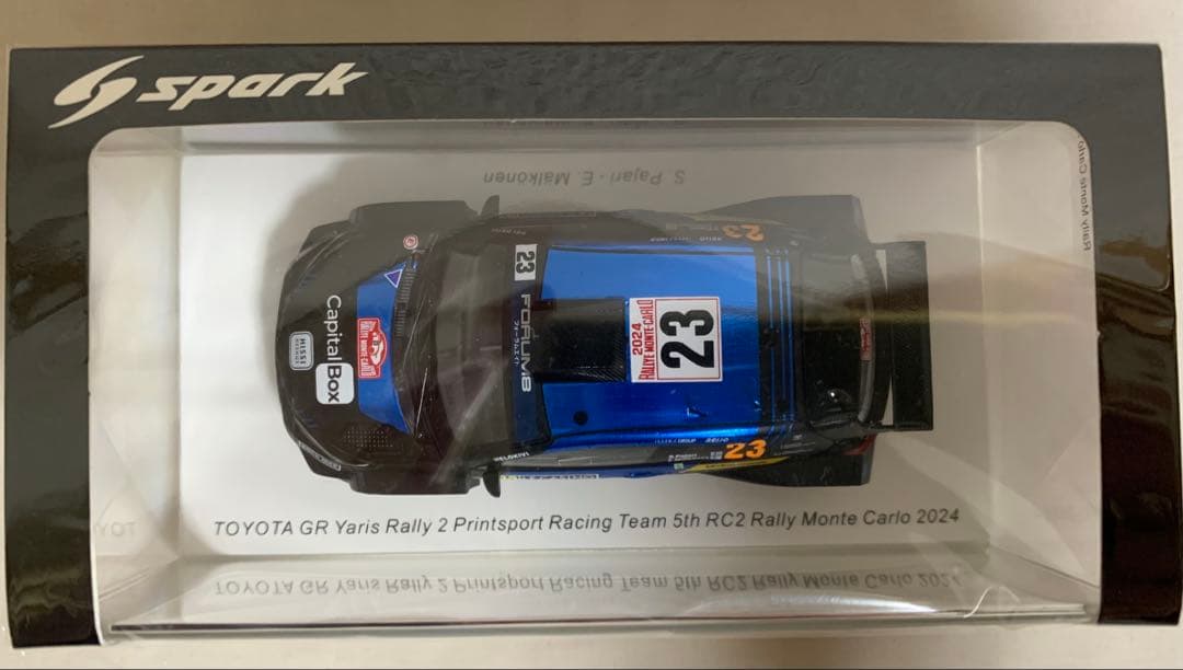 1/43 トヨタ GR ヤリス ラリー2 Rally2 チャンピオン2024 - メルカリ