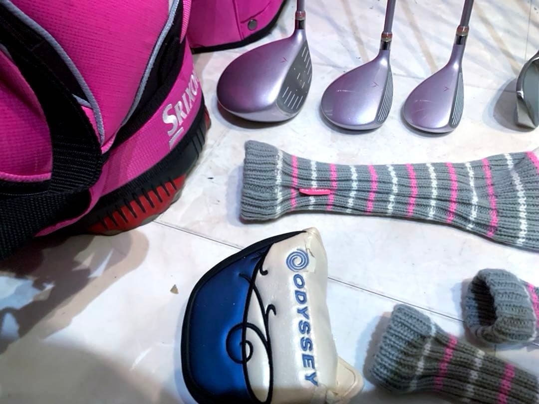 豪華 良品 レディースゴルフクラブフルセット ダンロップ スリクソン