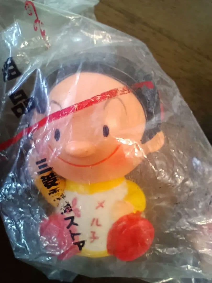 昭和レトロ 三菱電機 メル子ちゃん ソフビ 貯金箱 ２個セット