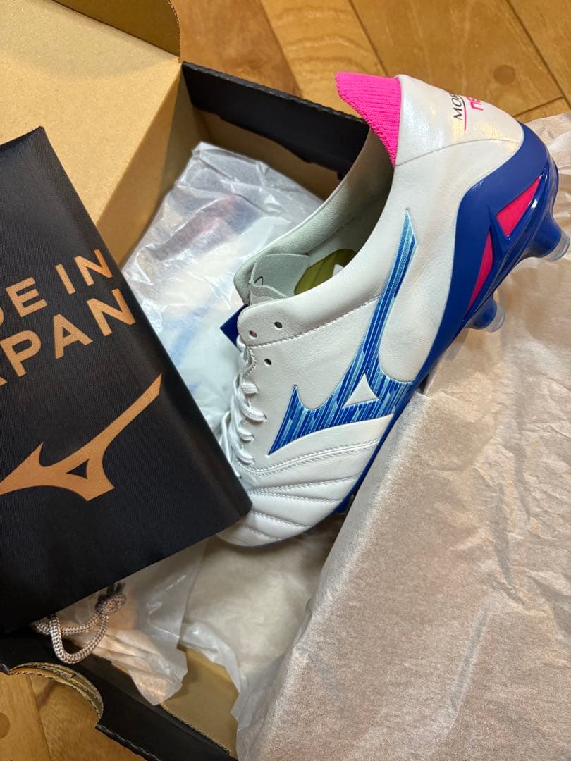 新品　超最新　限定カラー　ミズノ　モレリア ネオ4 JAPAN 22.5cm