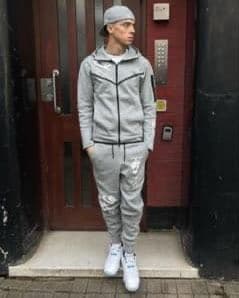 セントラルシー着用モデル ナイキ テックフリース ジャケット XXL