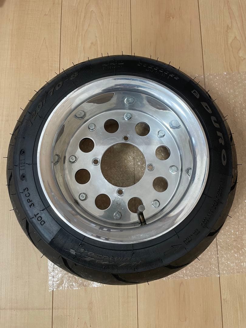 モンキー　８インチ　kepspeed 5.5J タイヤ付き