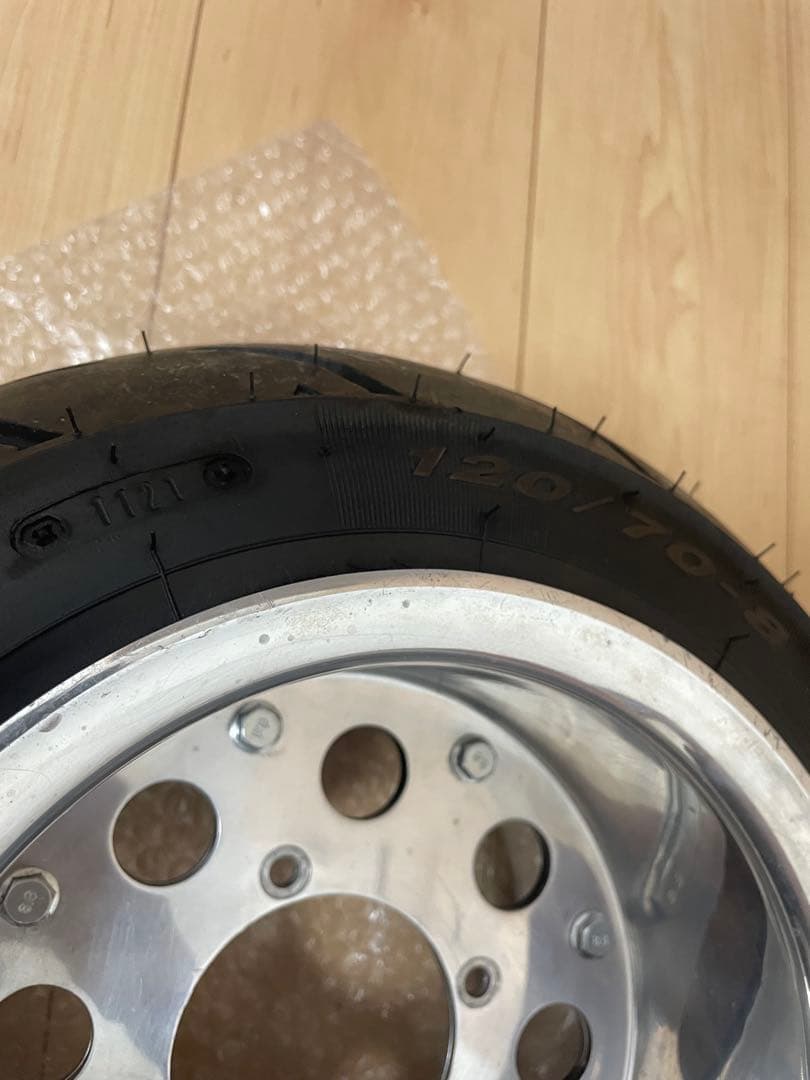 モンキー　８インチ　kepspeed 5.5J タイヤ付き