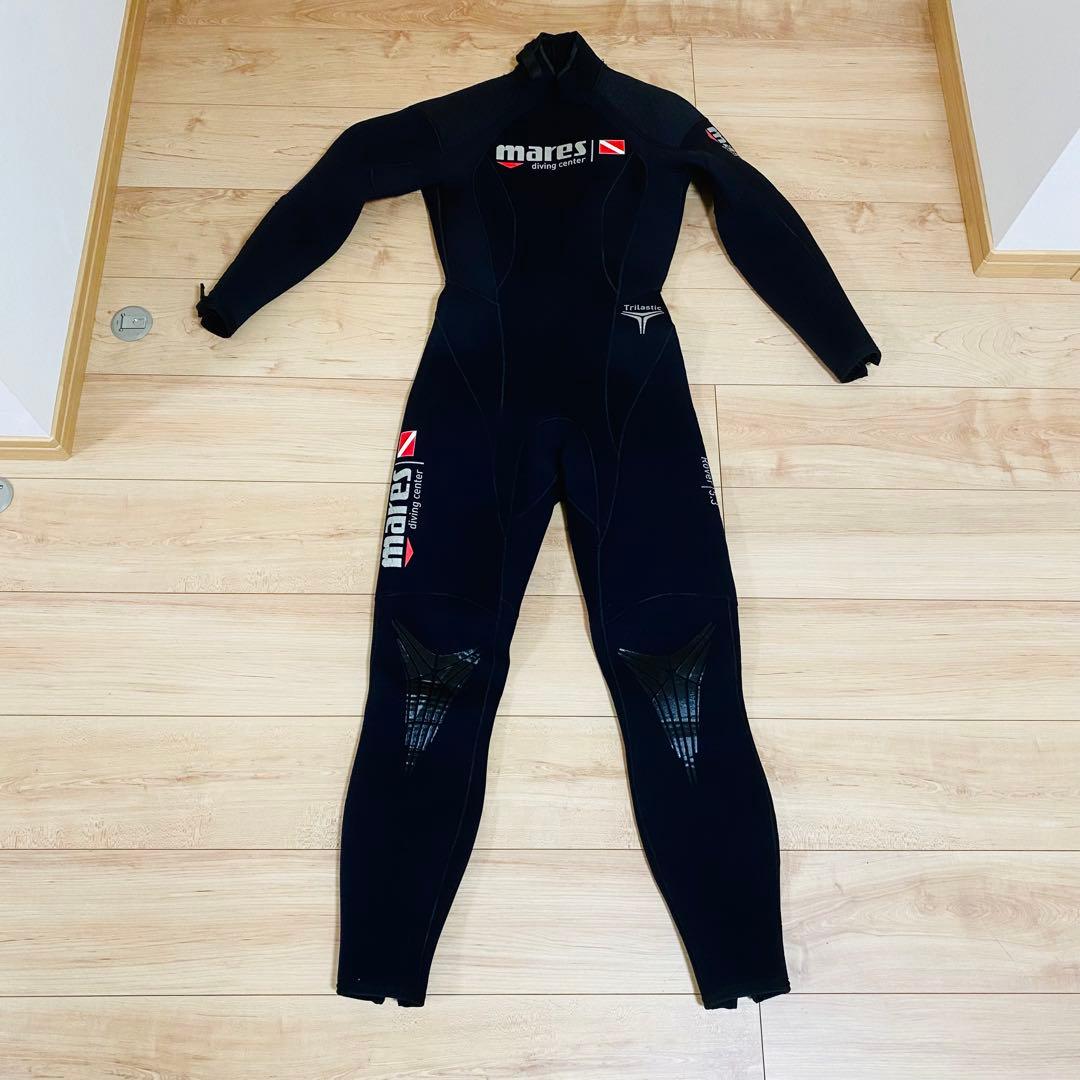 マレス mares ウェットスーツ M 5mm レディース スキューバダイビング マレス MARES フレクサ ウェットスーツ 5mm 4mm レディース フルスーツ