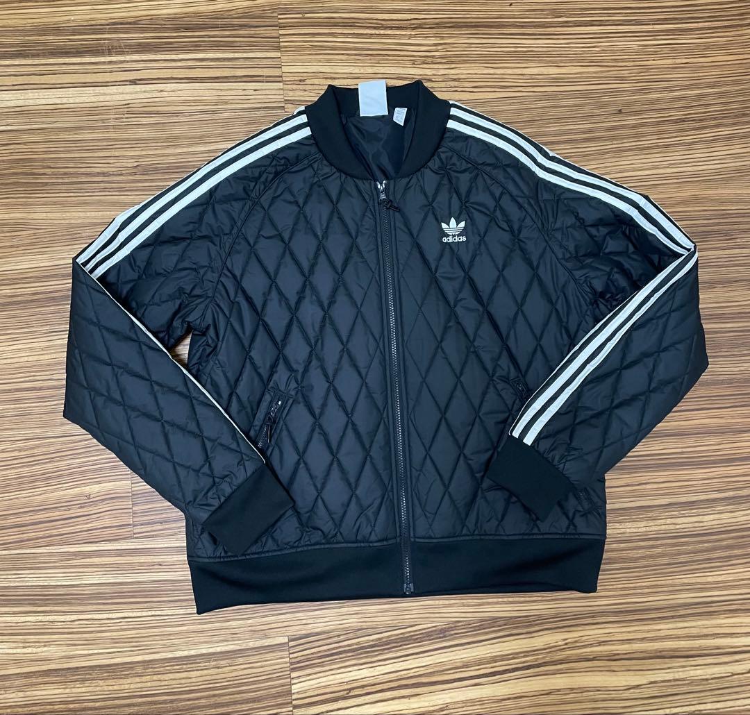 アディダス キルティング ジャージ ブルゾン セットアップ