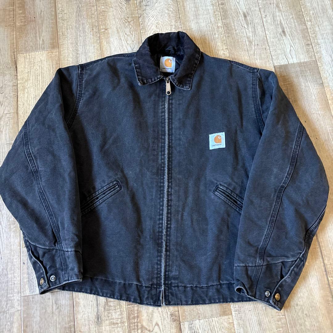 90sヴィンテージ カーハート デトロイトジャケット J80 Black - メルカリ