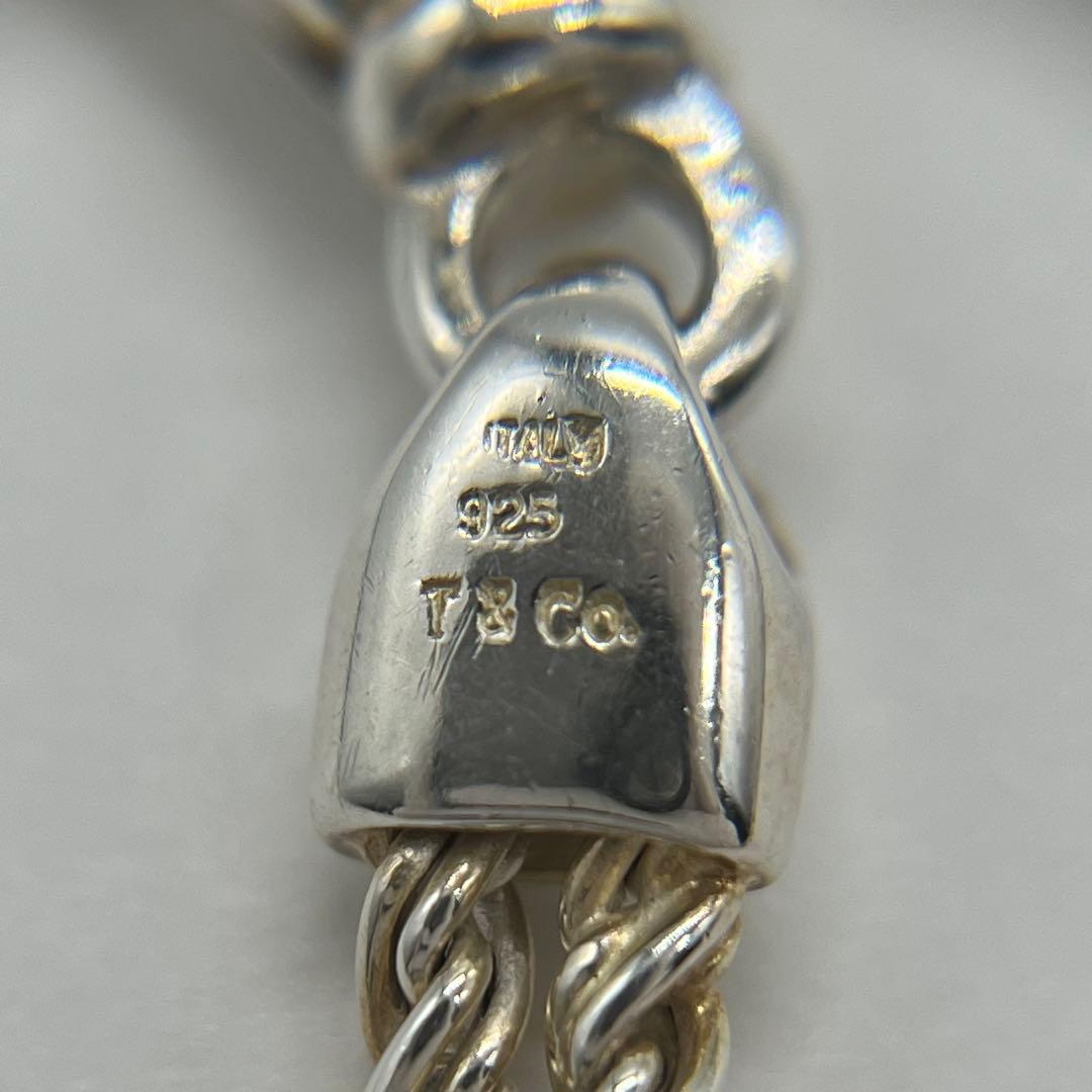 ティファニー TIFFANY ダブルロープ ダブルスター ブレスレット SV