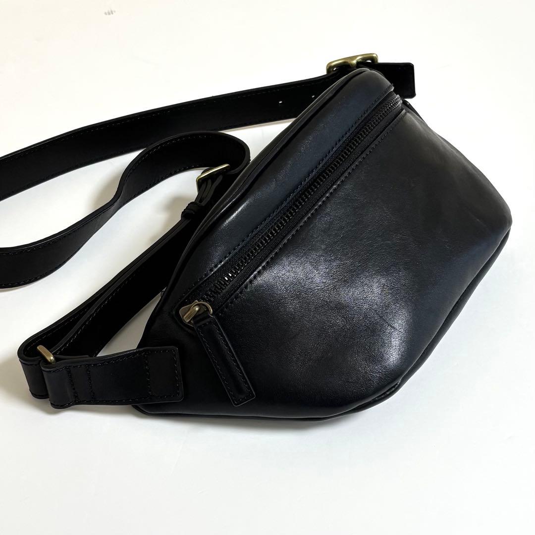 美品】 土屋鞄 リビート ウエストバッグ クロスボディ ボディバッグ