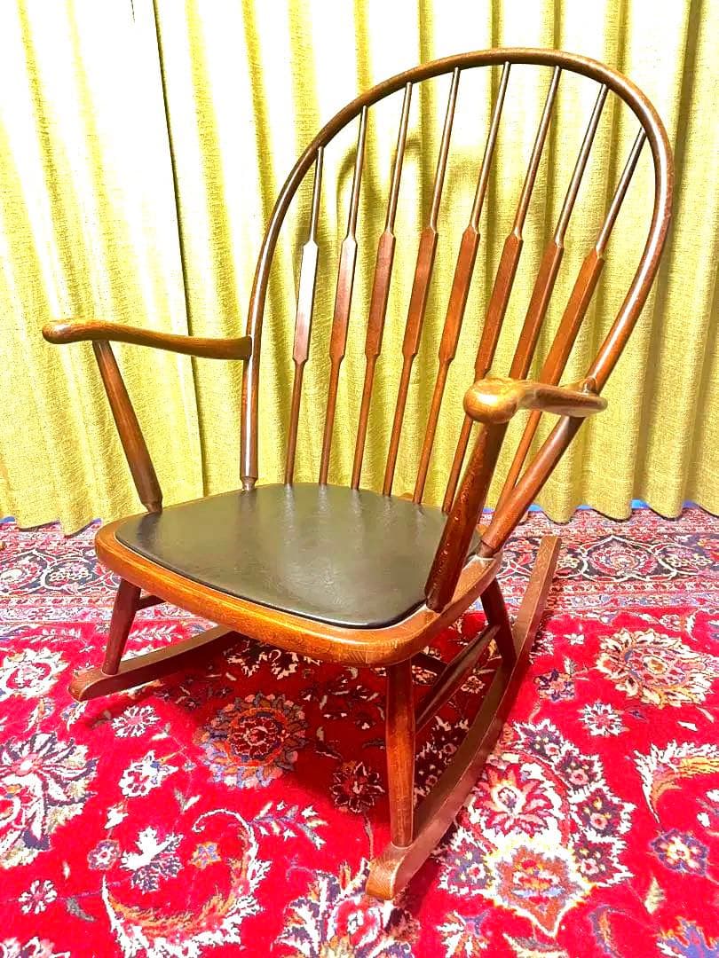 希少】北欧 ビンテージ デザイン ピーコックチェア 秋田木工