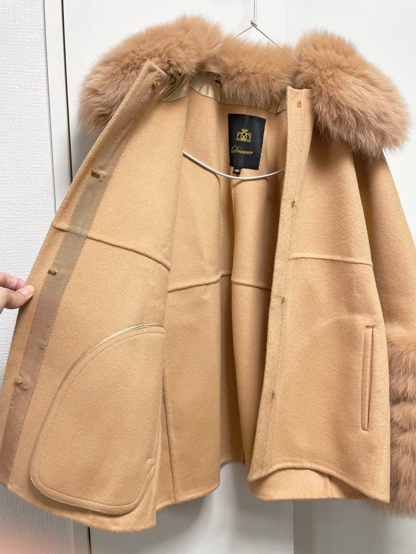 Siyi Lau 様 Drawer ドゥロワー コート ジャケット ファー - メルカリ