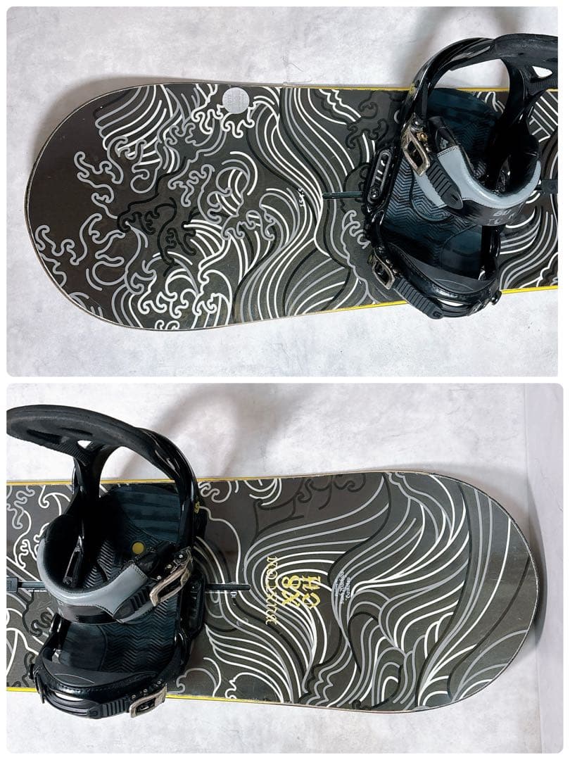 希少 バートン x8ch スノーボード2点セット グラトリ カービング 良品