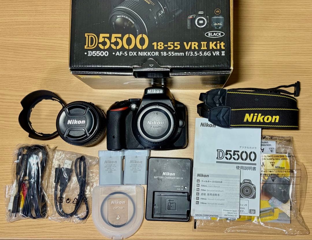 【ショット数7300回】Nikon D5500 18-55mmレンズキット Nikon D5500 18-55mmレンズキット シャッター回数7300回 - メルカリ