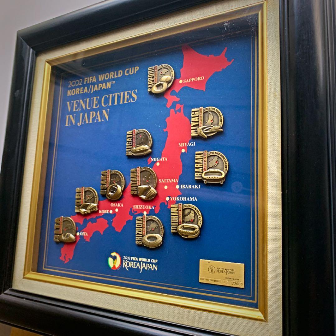FIFAワールドカップ2002 限定品シリアルナンバー入りピンズセットスタジアム
